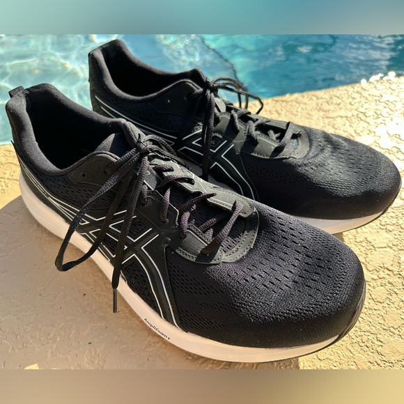 Asics Gel-Contend 9 Black Running Shoes Men’s Size 14 Extra Wide in Clean VGC - Picture 2 of 16